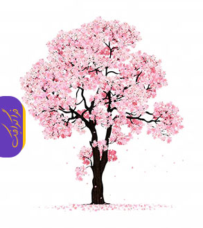 وکتور درخت شکوفه