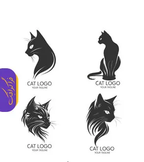 دانلود 9 لوگو گربه - Cat Logos 3