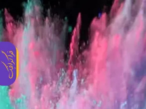 دانلود ویدیو فوتیج انفجار پودر رنگارنگ